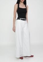 Silvia Side Pleated Pants - Image 17