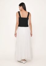 Caprina Pleated Maxi Skirt - Image 7
