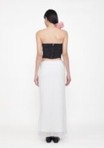 Elara Mesh Fishtail Maxi Skirt - Image 7