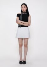 Evie Basic Flare Skorts (Polka Dot) - Image 3