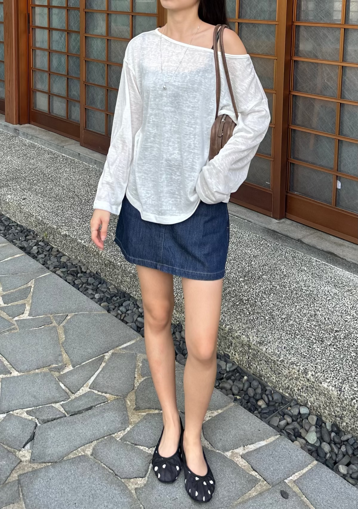 White-Henri-Long-Sleeve-Sheer-Top-image-0 Henri Long Sleeve Sheer Top - Image 1