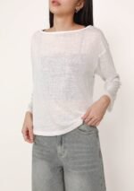 Henri Long Sleeve Sheer Top - Image 27