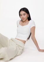 Joella Ruched Front Padded Top