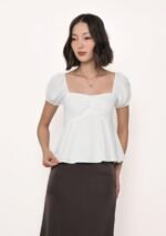 Marcella Sleeve Padded Top - Image 2