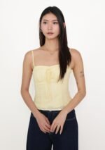 Fion Padded Bustier Top (Eyelet) - Image 13
