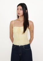 Fion Padded Bustier Top (Eyelet) - Image 12