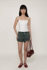 Adam Frayed Denim Shorts Version 2