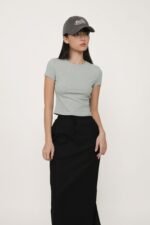 Jaden Linen Drawstring Maxi Skirt - Image 26