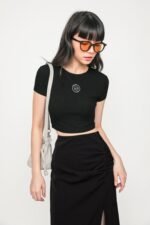 Regular Amina Ruched Side Maxi Skirt - Image 2