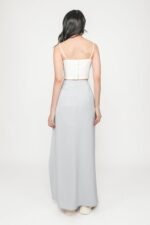 Regular Amina Ruched Side Maxi Skirt - Image 10
