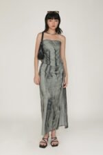 Regular Amina Ruched Side Maxi Skirt - Image 16