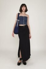 Apollo Denim Maxi Skirt - Image 29