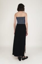 Apollo Denim Maxi Skirt - Image 35