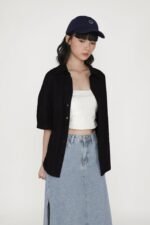 Apollo Denim Maxi Skirt - Image 13