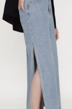 Apollo Denim Maxi Skirt - Image 10