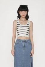 Apollo Denim Maxi Skirt - Image 5