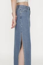 Apollo Denim Maxi Skirt - Image 3