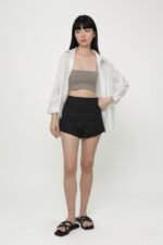 Ayana Curved Hem Shorts - Image 6