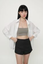 Ayana Curved Hem Shorts - Image 5
