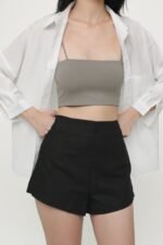 Ayana Curved Hem Shorts - Image 21