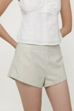 Ayana Curved Hem Shorts - Image 26