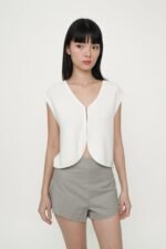 Ayana Curved Hem Shorts - Image 4