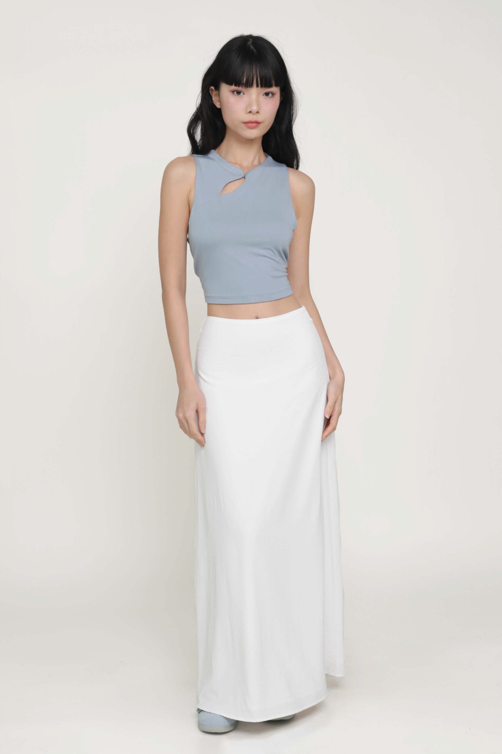 beatrice-white-textured-maxi-skirt-image-1-the-tinsel-rack-singapore_2c18676b-0f55-4693-95a6-0dfb14b85e1a Beatrice Textured Maxi Skirt - Image 1