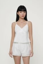 Bernice Eyelet Boxer Shorts - Image 2