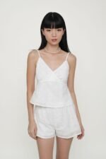 Bernice Eyelet Boxer Shorts - Image 3