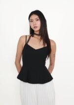 Dulcie Peplum Padded Top - Image 8