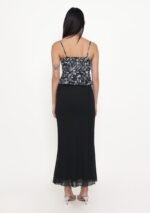 Elara Mesh Fishtail Maxi Skirt - Image 16