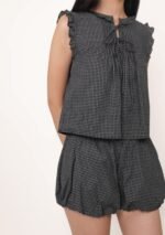 Kaori Ruffle Top (Small Plaid) - Image 10