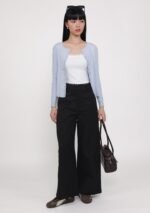 Olivia Lace Trim Wide Leg Pants - Image 3