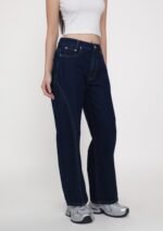 Brandon Topstitch Barrel Denim Jeans - Image 5
