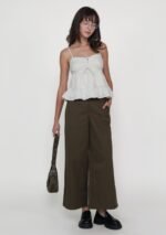 Reid Basic Wide Leg Pants - Image 2