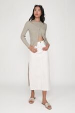Apollo Denim Maxi Skirt - Image 15