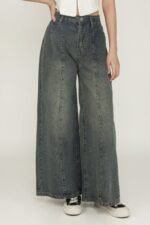 Regular Bryton Wide Leg Denim Jeans - Image 5