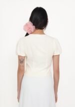 Elyana Puff Sleeve Lace Blouse - Image 15