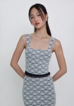 Heidi Lace Overlay Padded Top - Image 9