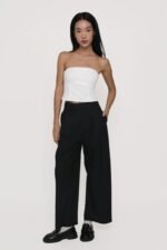 Regular Camila Wide Leg Linen Pants - Image 15