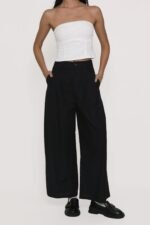 Petite Camila Wide Leg Linen Pants - Image 6