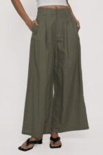 Petite Camila Wide Leg Linen Pants - Image 19