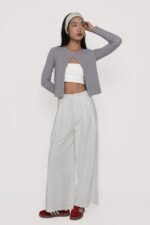 Petite Camila Wide Leg Linen Pants - Image 12