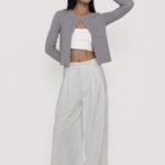 Regular Camila Wide Leg Linen Pants