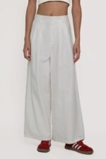 Regular Camila Wide Leg Linen Pants - Image 10