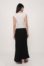 Carey Bias Cut Maxi Skirt - Image 15