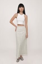 Carey Bias Cut Maxi Skirt - Image 24