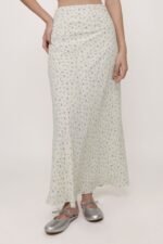 Carey Bias Cut Maxi Skirt - Image 21