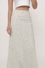 Carey Bias Cut Maxi Skirt - Image 23
