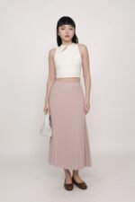 Catherine Pleated Maxi Skirt - Image 7